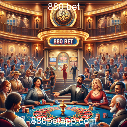 Experiência Imersiva com a Categoria 'Ao Vivo' na 880 Bet